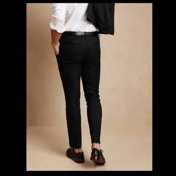 FLASH SALE! NWT! Banana Republic Men's Yacheter Suit Trouser - Size 33 x 34 - Picture 4 of 4